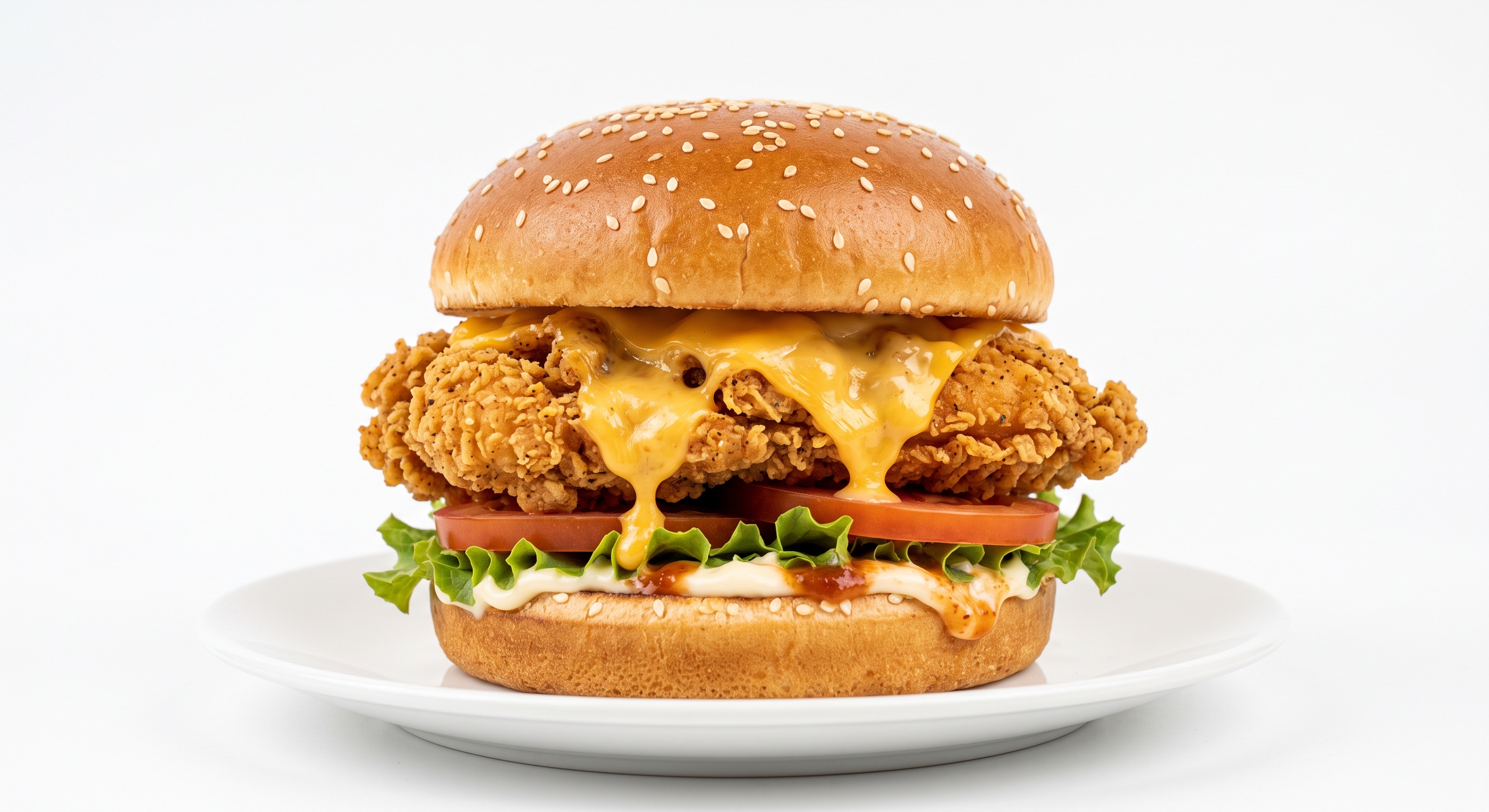 Zinger cheese burger